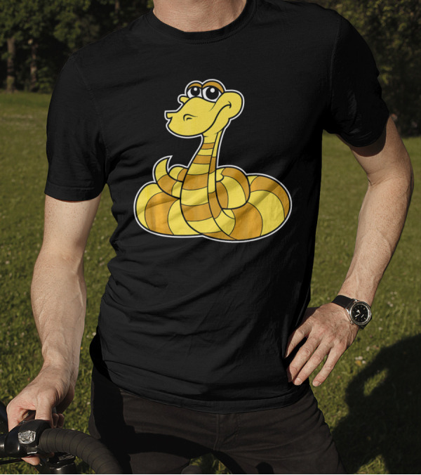 CUTE BALL PYTHON Pet Owners Snake Cartoon T-Shirt