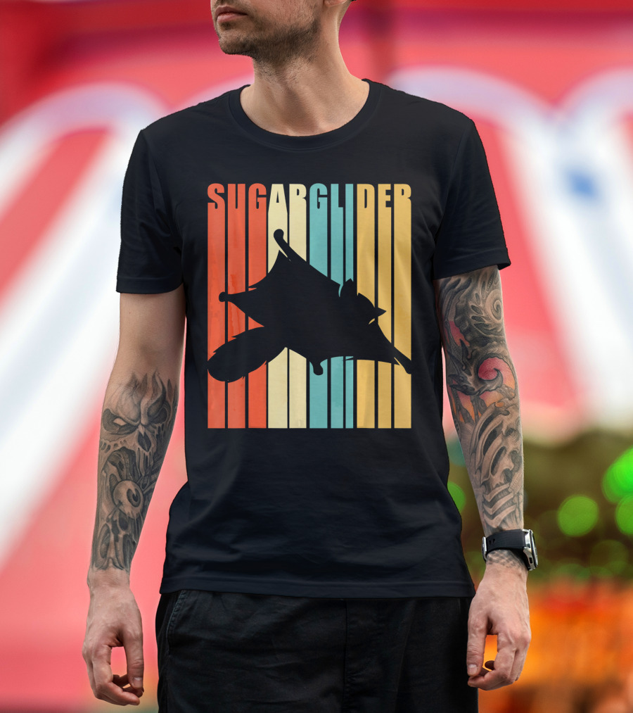 Sugar Glider Australien Zoo Keeper Flying Squirrel T-Shirt