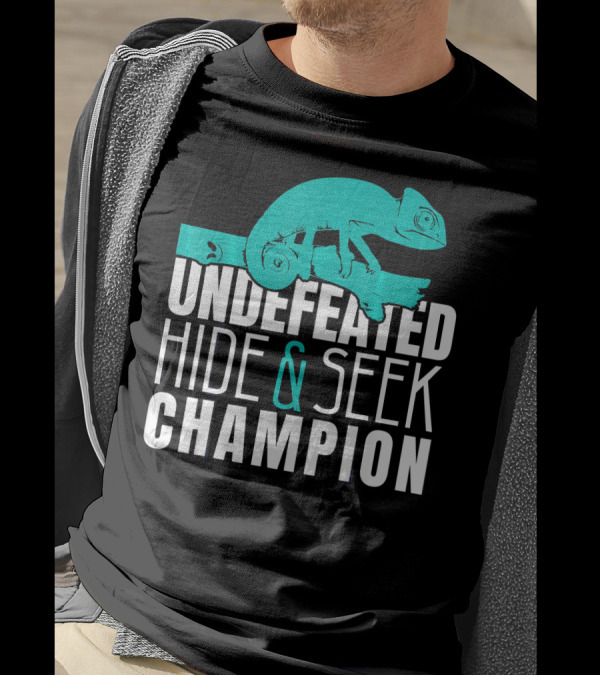 Undefeated Hide And Seek Champion Chameleon T-Shirt