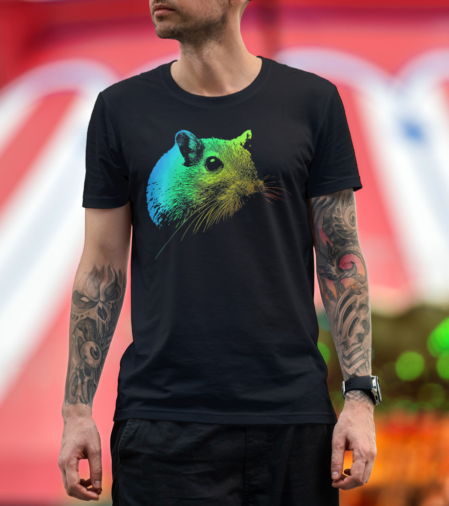 GERBIL Vibrant Rainbow Spectrum T-Shirt