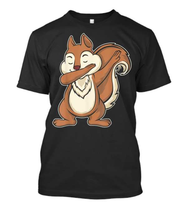 Funny Squirrel Dab Dabbing Pose T-Shirt