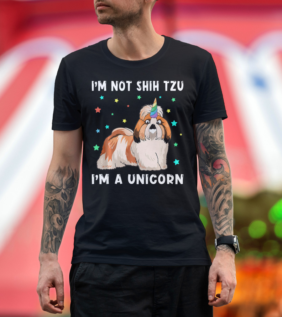 I'm Not Shih Tzu I'm a Unicorn T-Shirt