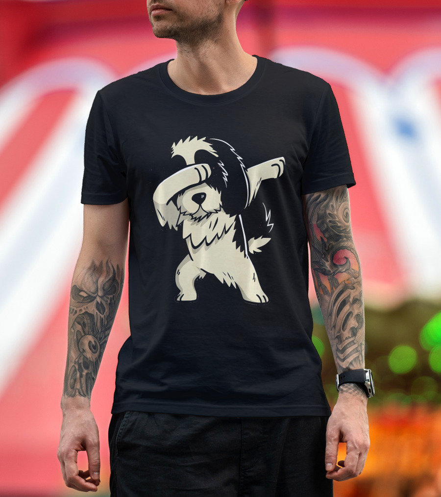 Funny Shih Tzu Dabbing Shih Tzu T-Shirt