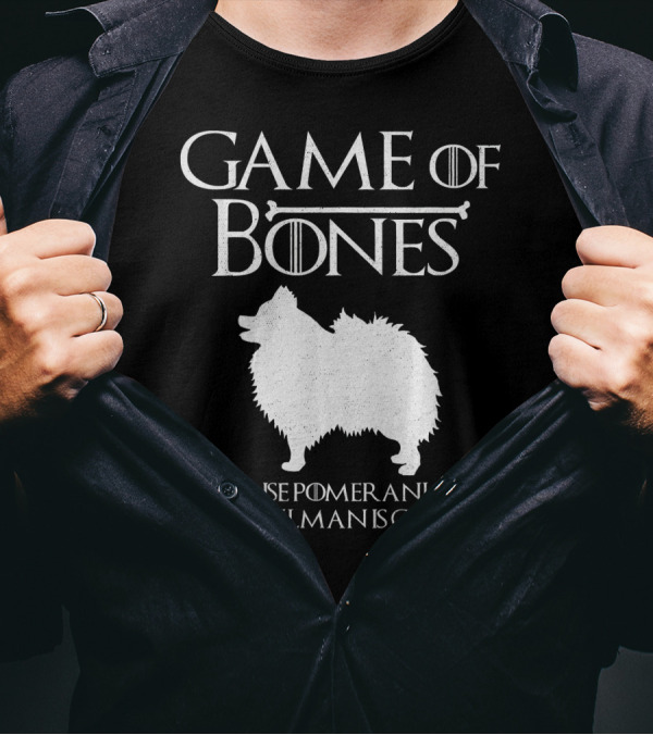 Game Of Bones House Pomeranian The Mailman Is Coming T-Shirt