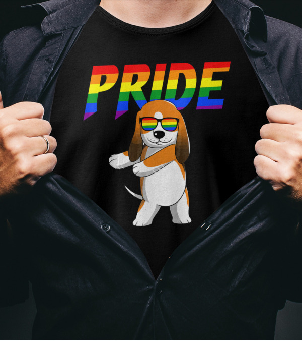 PRIDE Flossing Cavalier King Charles Spaniel T-Shirt