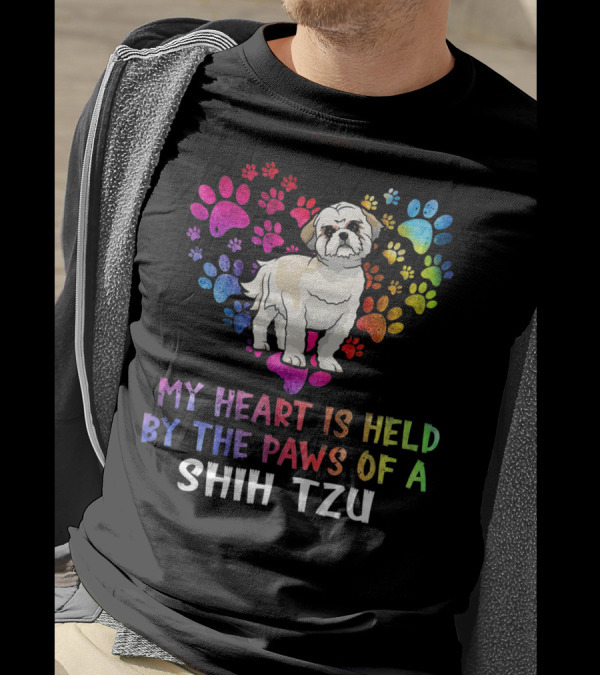 My Heart Is Held By The Paws Of A Shih Tzu T-Shirt