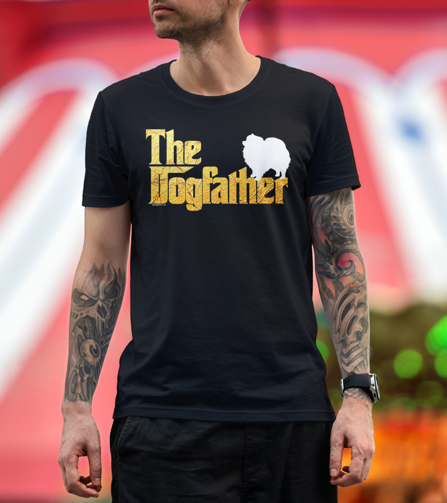 The Dogfather Pomeranian T-Shirt