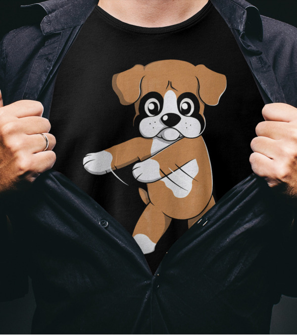 Boxer Dog Flossing Dance Move Floss T-Shirt