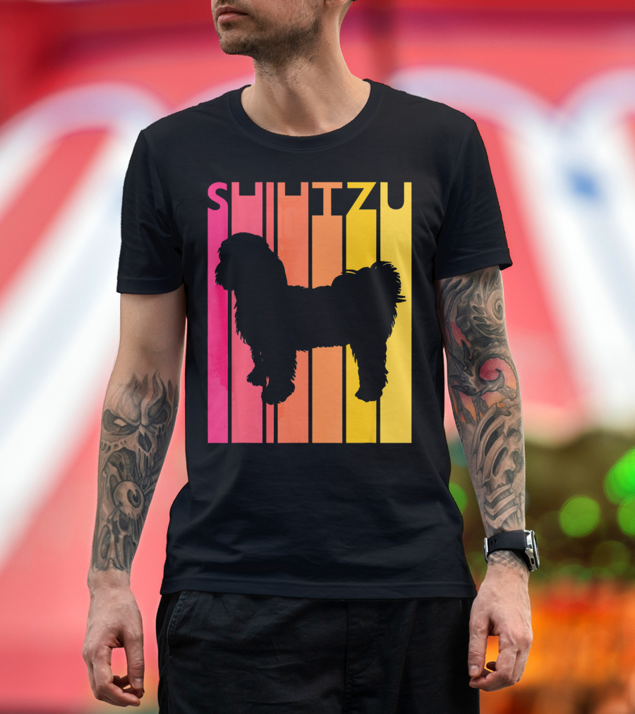 Shih Tzu Vintage Dog T-Shirt