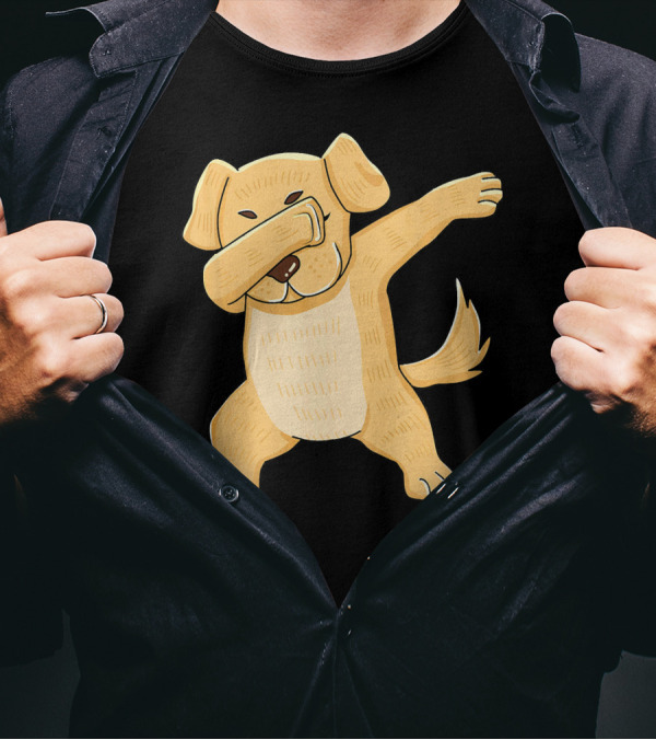 Dabbing Yellow Lab Dance Dab Clothes Lab T-Shirt