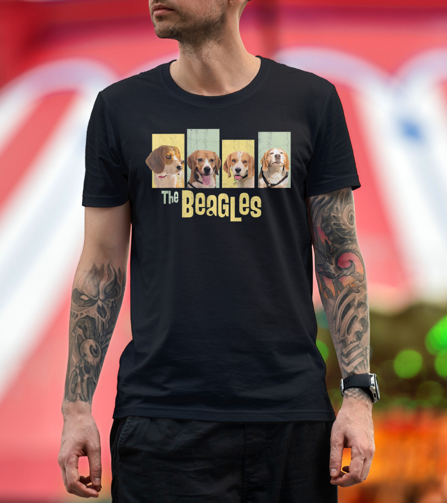 The Beagles Beagle Dog Idea Funny Beagles T-Shirt