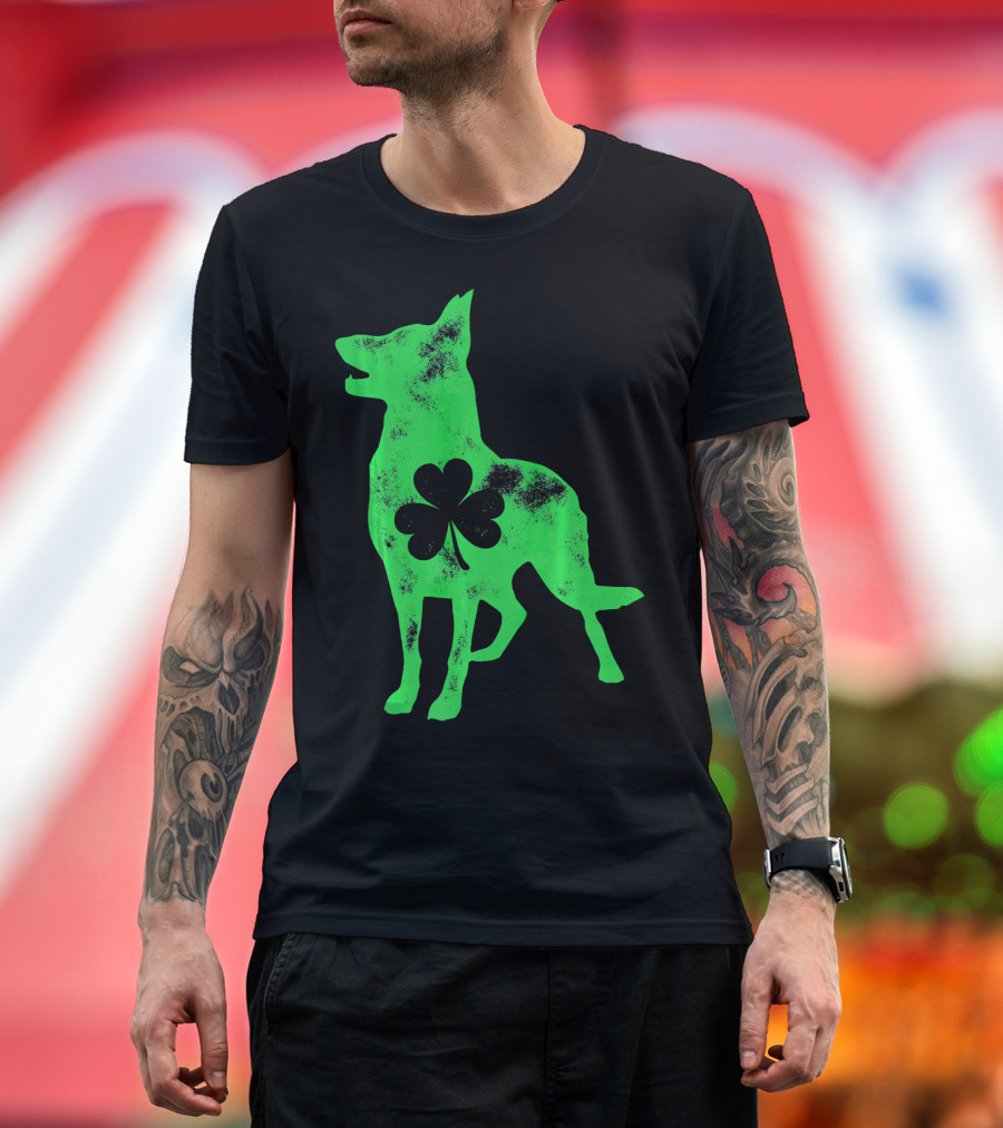 German Shepherd Clover T-Shirt