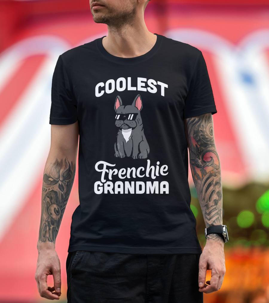 COOLEST FRENCHIE GRANDMA T-Shirt