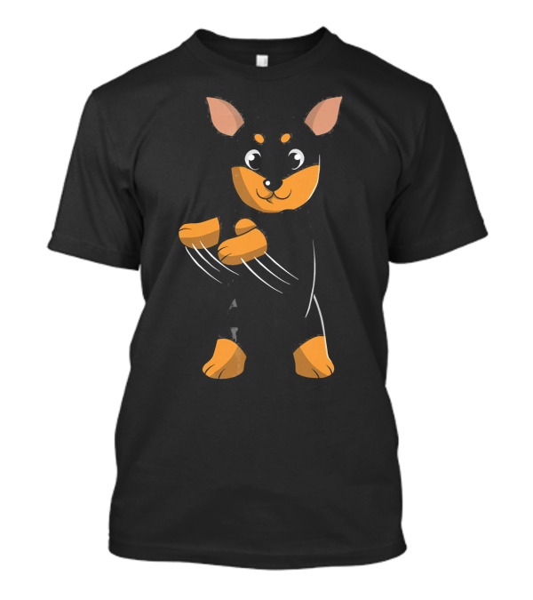 Miniature Pinscher Flossing Dance T-Shirt