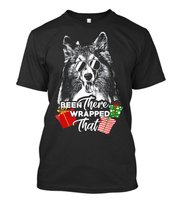 Been There Wrapped That Shetland Sheepdo Sunglasses Gifts T-Shirt