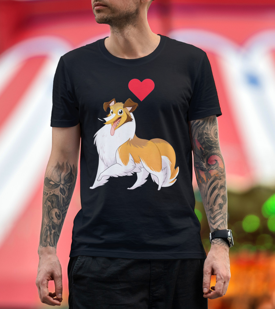 I Love My Sheltie T-Shirt