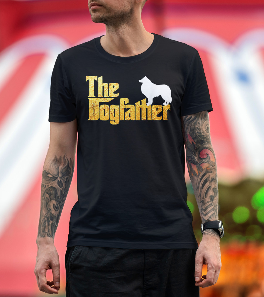 The Dogfather Shetland Sheepdog T-Shirt
