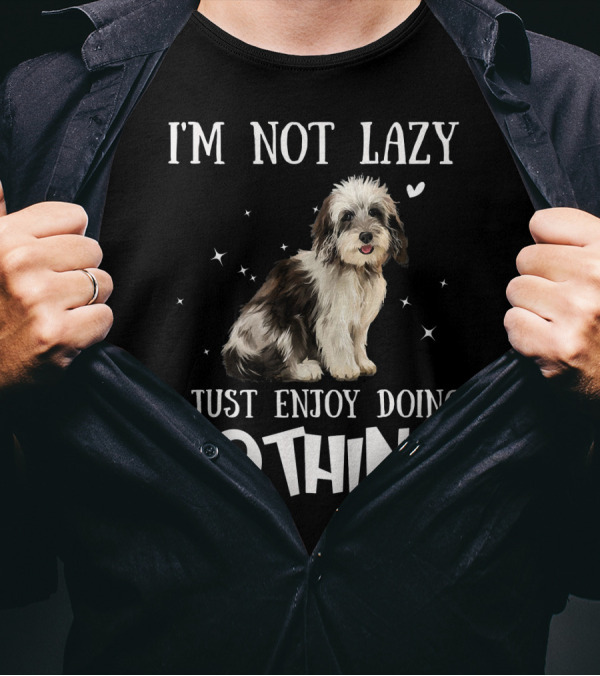 I'M Not Lazy Havanese I Just Enjoy Doing Nothing T-Shirt