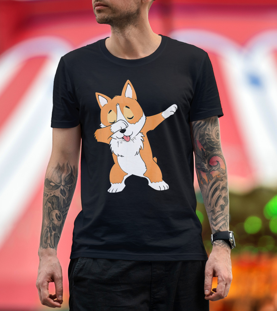 Dabbing Corgi Dab Corgi T-Shirt