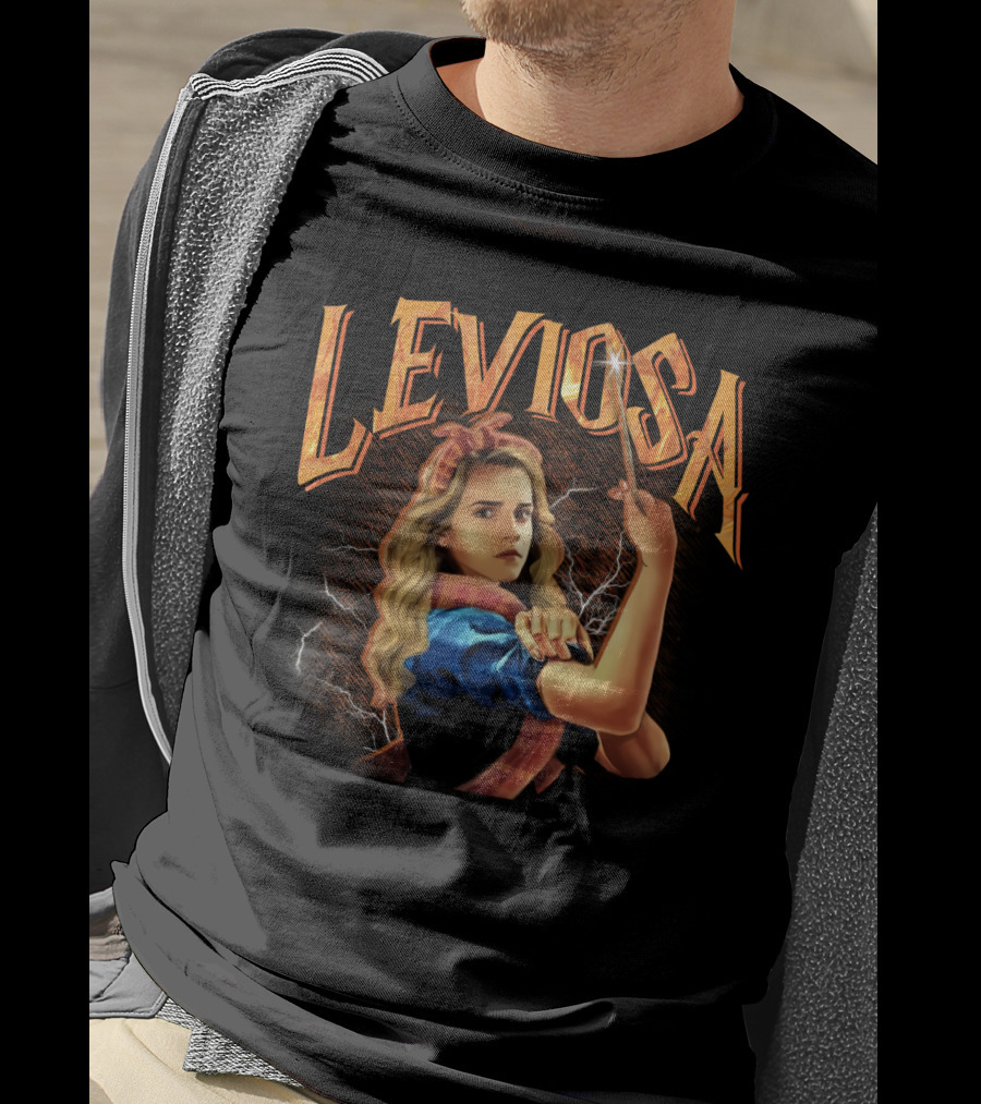 Hermione Granger Leviosa Vintage Magic Lightning T-Shirt