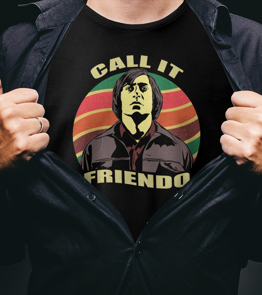 Call It Friendo Retro Style Character Wave T-Shirt