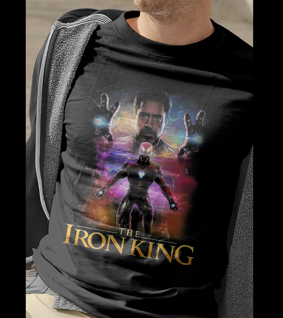 The Iron King Tony Stark Marvel Universe Fusion T-Shirt