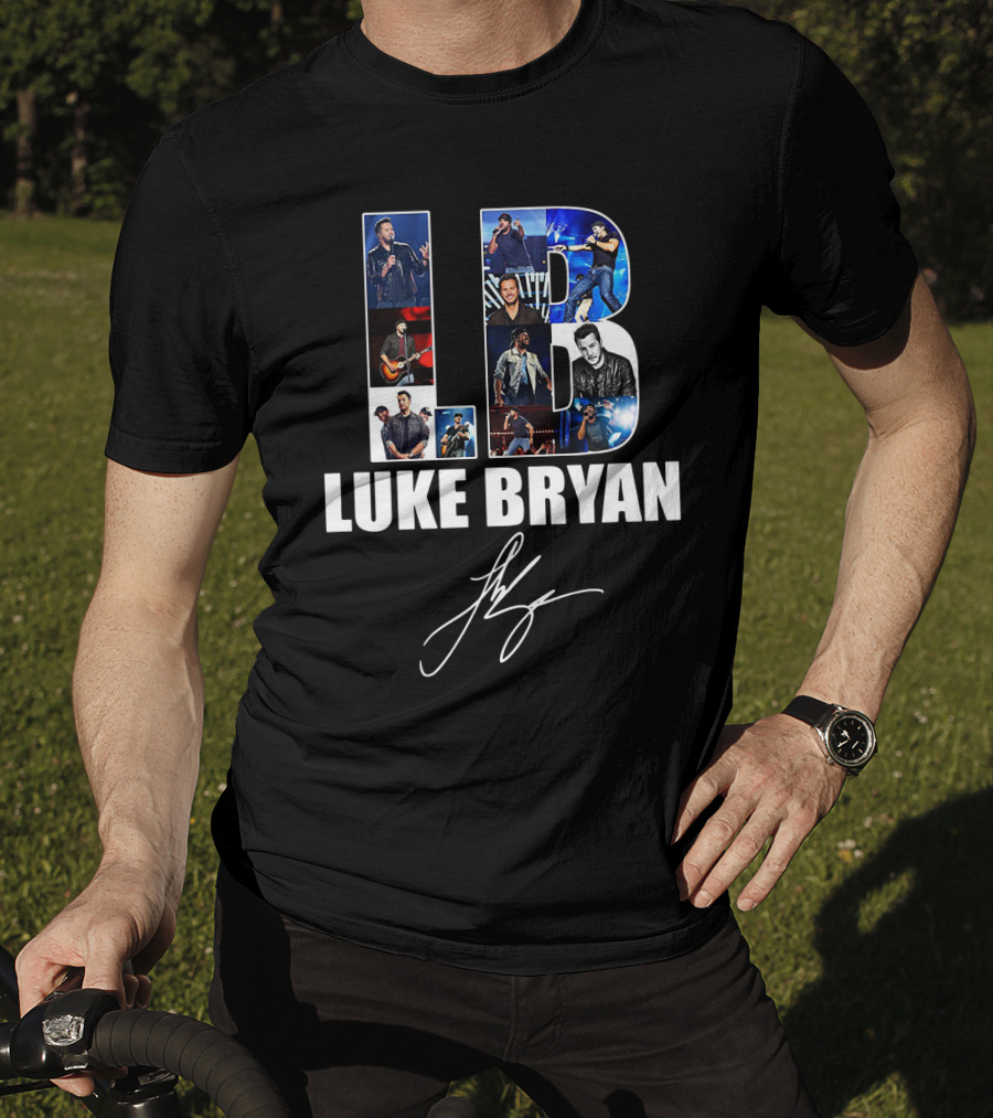 Luke Bryan Lb Signature Collage T-Shirt
