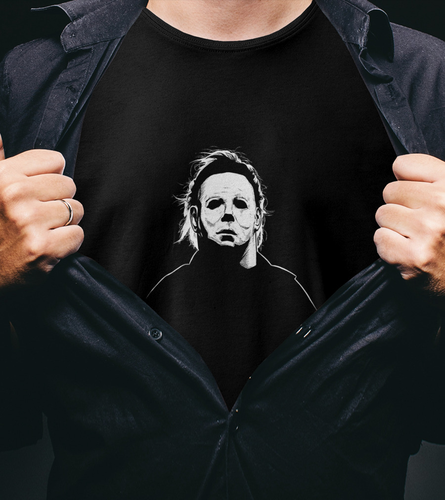 No Lives Matter Michael Myers Horror Mask Vintage T-Shirt