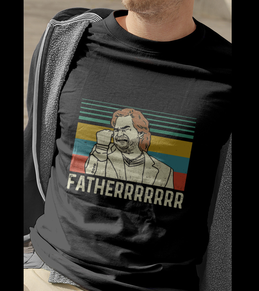 Matt Berry Fatherrrrrrr Retro Style Vintage T-Shirt