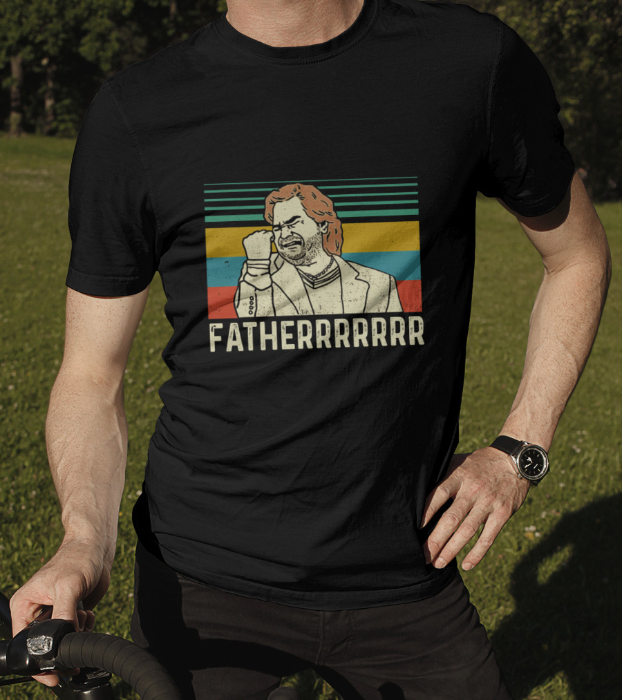 Matt Berry Fatherrrrrrr Retro Style Vintage T-Shirt