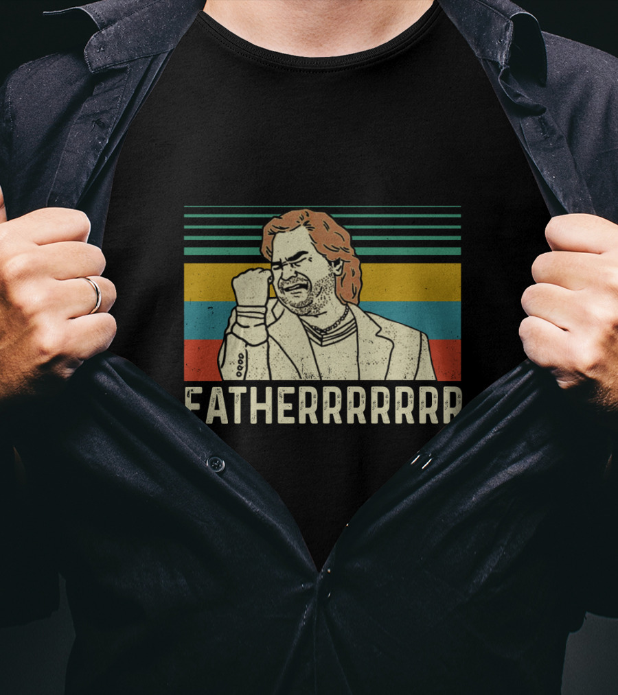 Matt Berry Fatherrrrrrr Retro Style Vintage T-Shirt