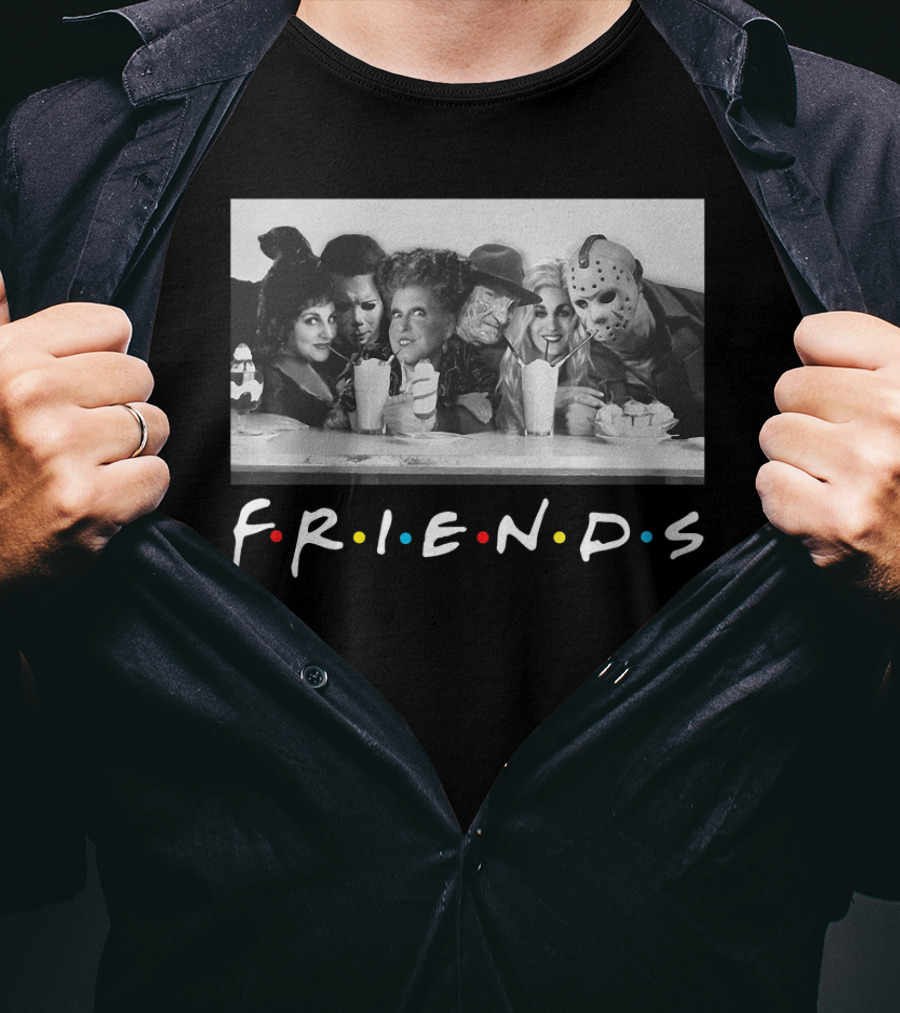 Hocus Pocus Horror Movie Icons Friends T-Shirt