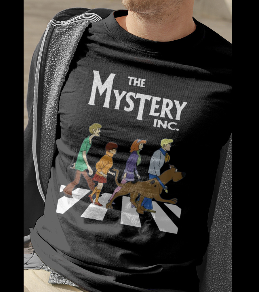 The Mystery Inc Abbey Road Spoof T-Shirt