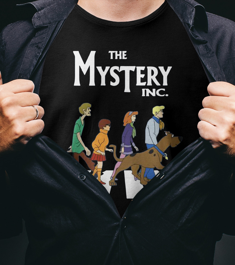 The Mystery Inc Abbey Road Spoof T-Shirt