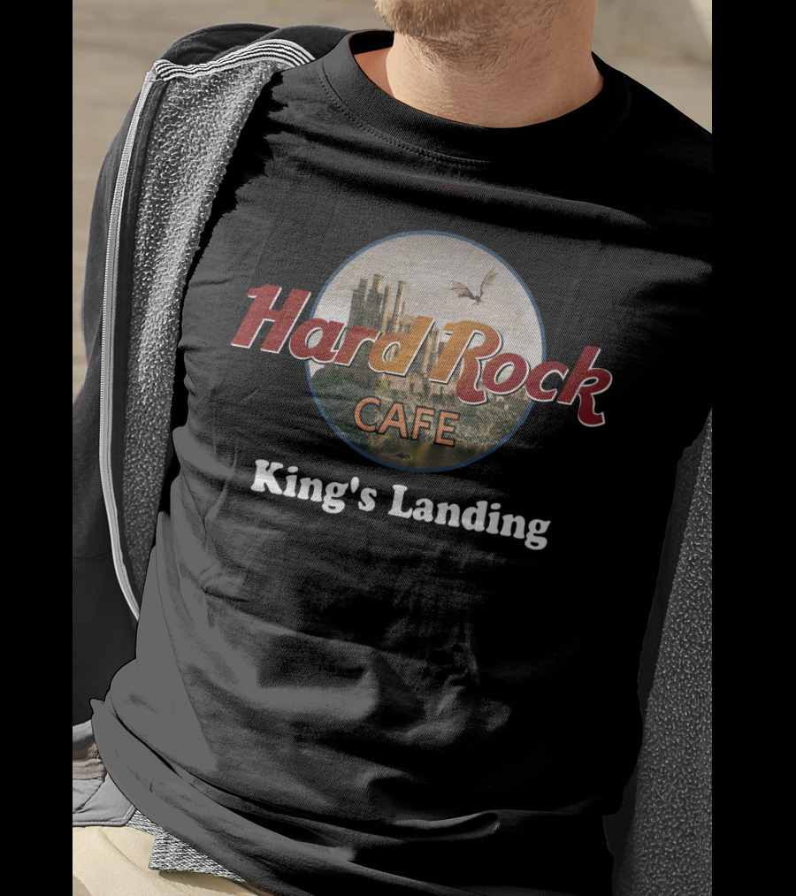 Hard Rock Cafe King's Landing Castle Dragon T-Shirt