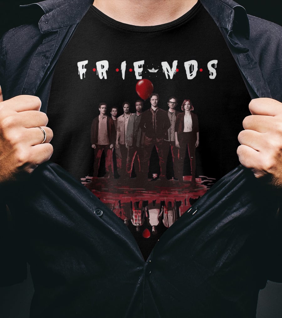 Friends It Chapter Two Character Reflection Red Balloon T-Shirt