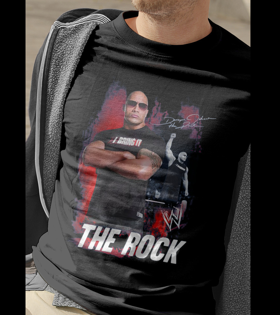 Dwayne Johnson Bring It The Rock WWE T-Shirt