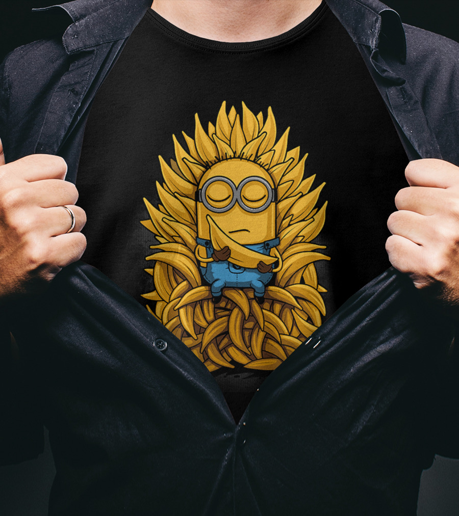 Minion Banana Throne Game Of Thrones Crossover T-Shirt