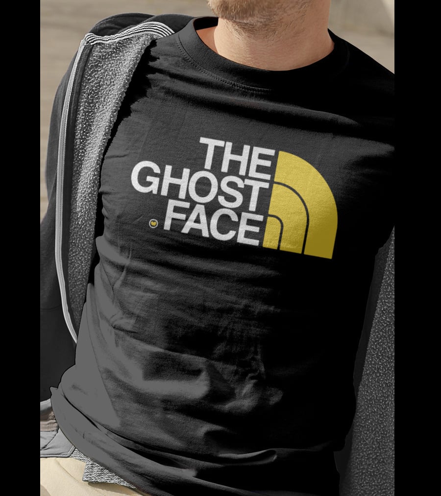 Wu Tang Clan The Ghost Face North Face Logo T-Shirt