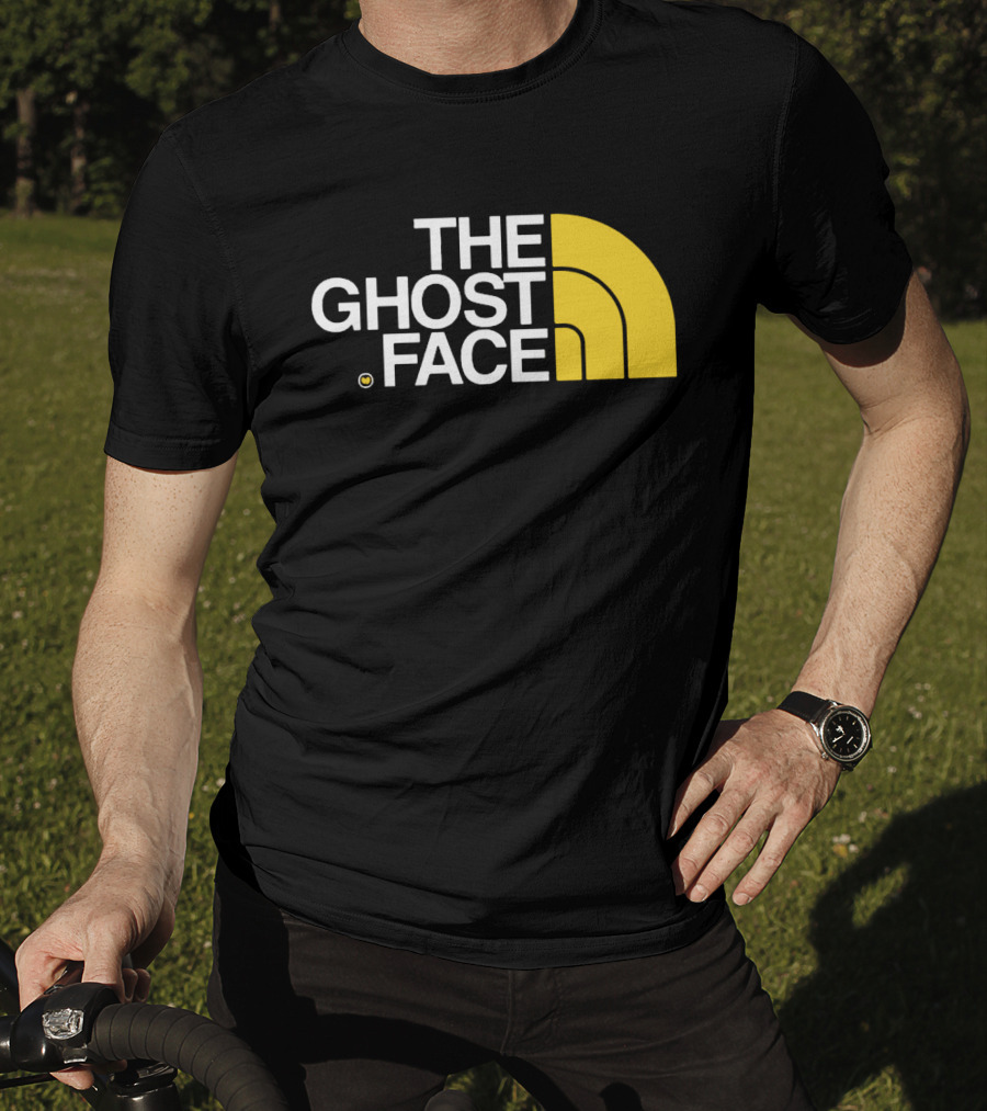 Wu Tang Clan The Ghost Face North Face Logo T-Shirt