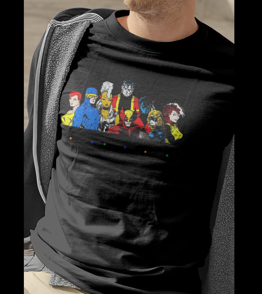 X-Men Friends Characters With Classic Sitcom Theme T-Shirt