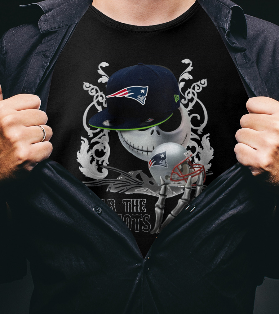 Jack Skellington Patriots Skull Fear The Patriots New Era Cap Football Helmet T-Shirt
