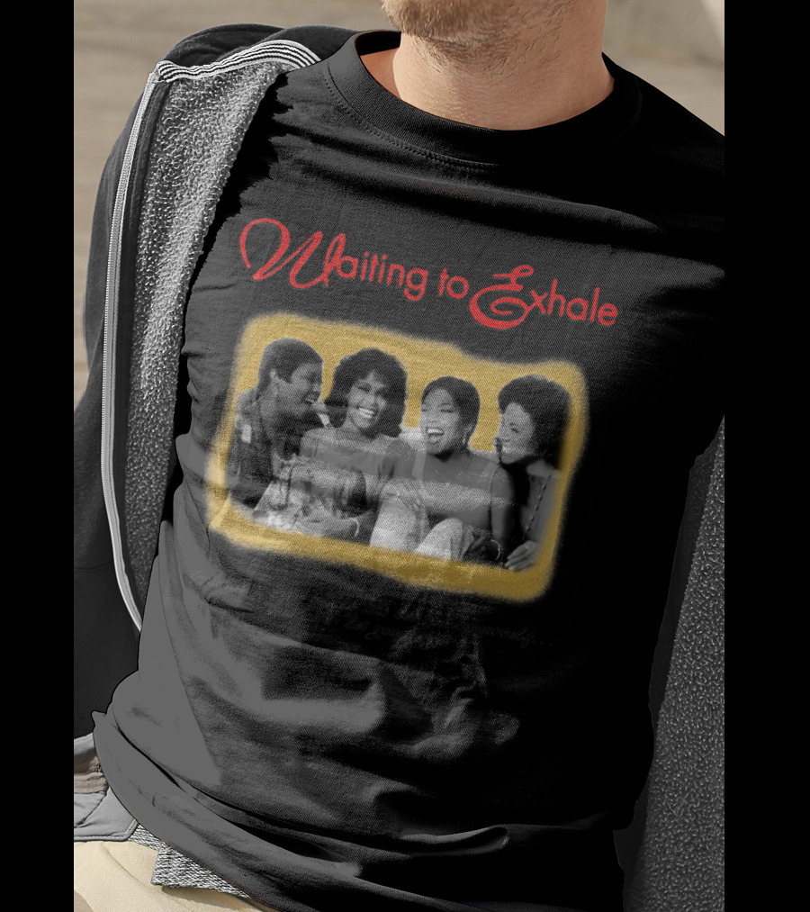 Waiting To Exhale Friends Let You Be Yourself Whitney Houston Angela Bassett T-Shirt