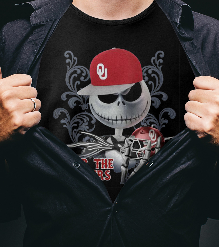 Jack Skellington OU Fear The Sooners T-Shirt