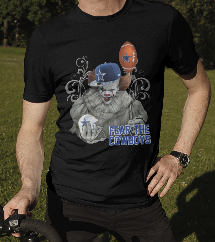 Pennywise Fear The Cowboys Dallas Football Team Balloon Hat T-Shirt