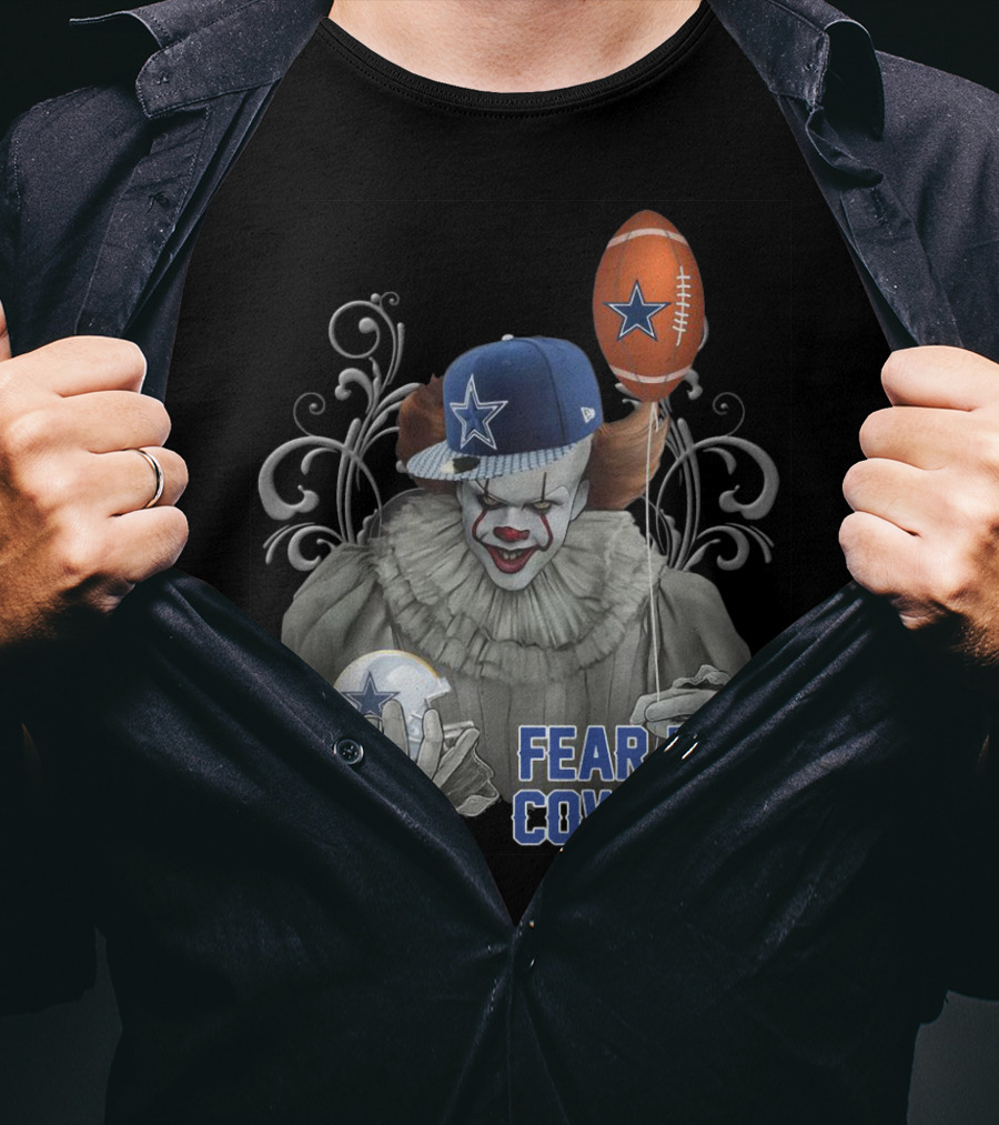 Pennywise Fear The Cowboys Dallas Football Team Balloon Hat T-Shirt