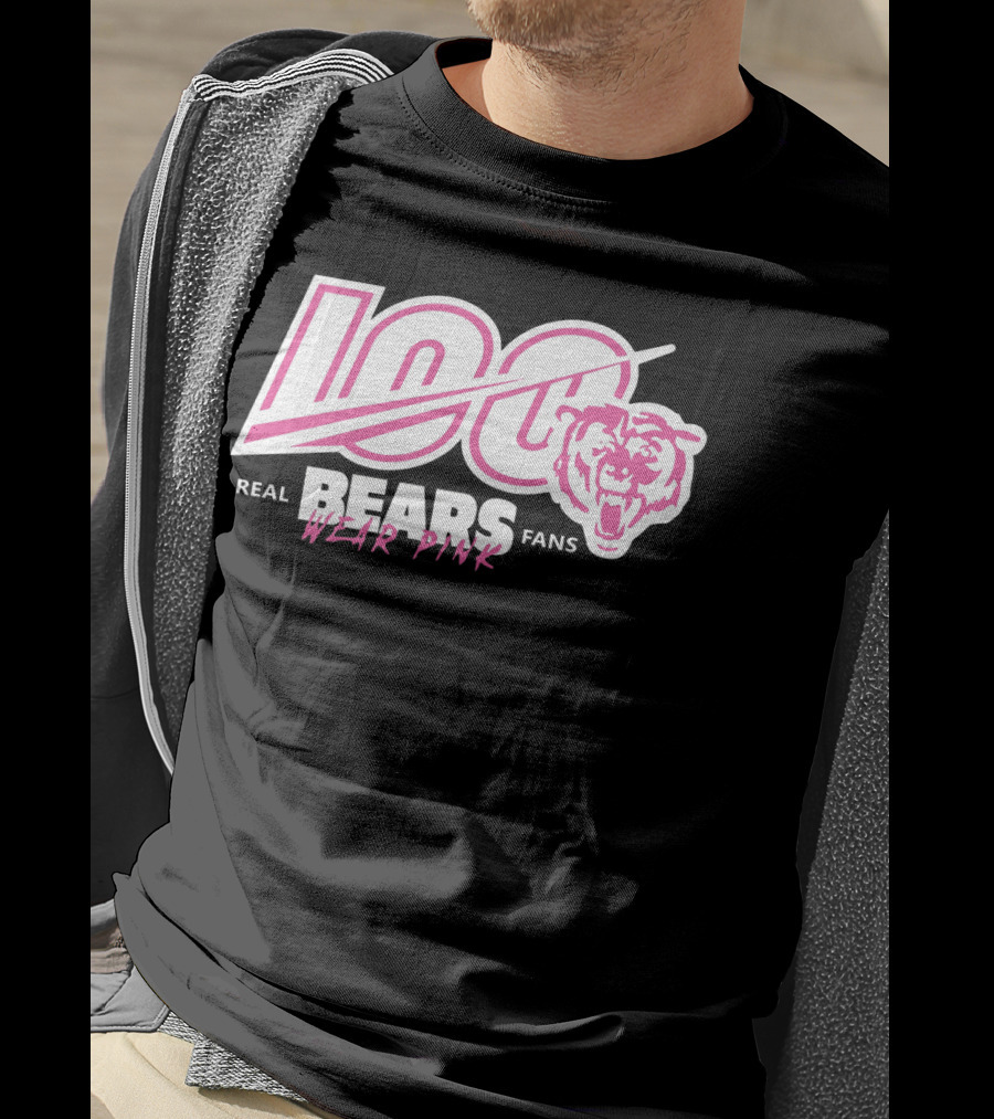 Real Bears Fans Wear Pink T-Shirt