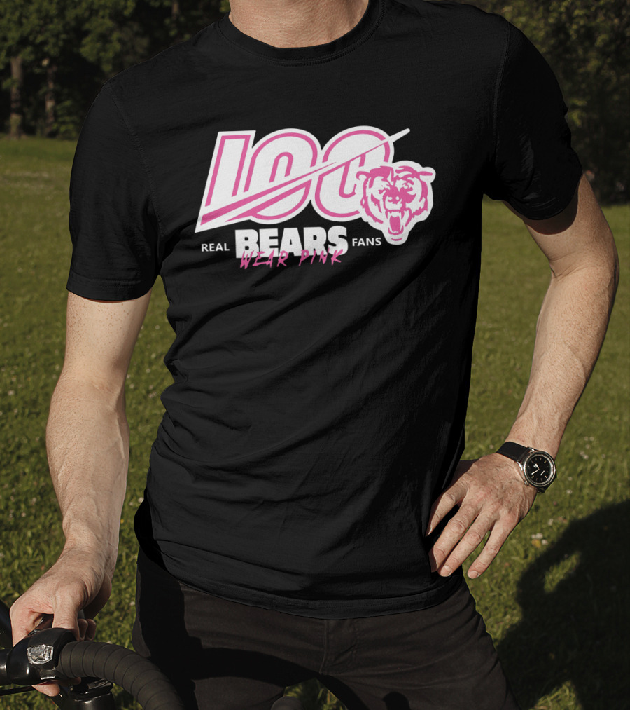 Real Bears Fans Wear Pink T-Shirt