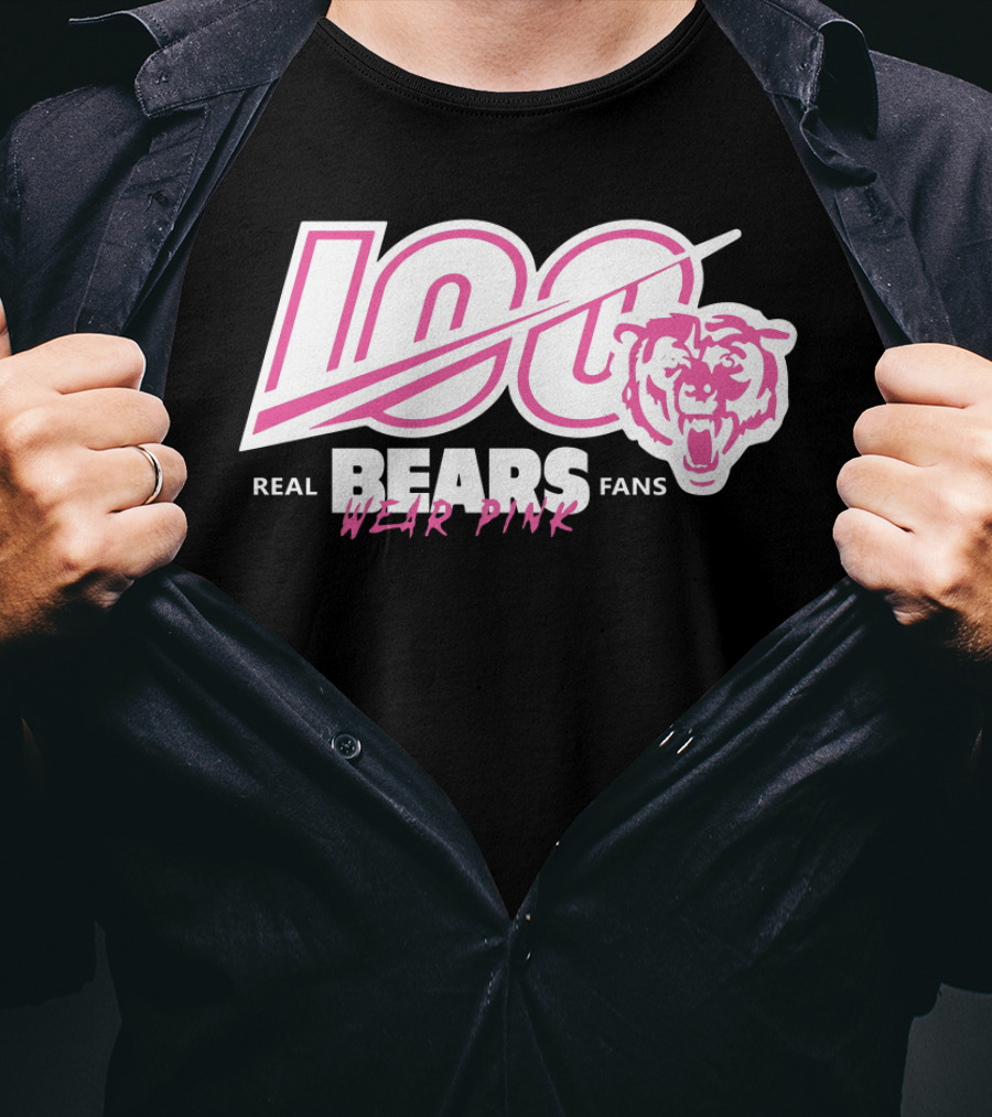 Real Bears Fans Wear Pink T-Shirt