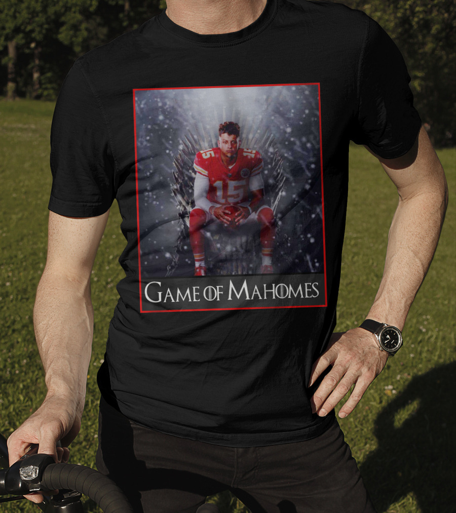 Game Of Mahomes Iron Throne Chiefs Number 15 T-Shirt